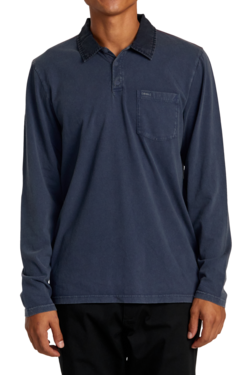 PTC Polo II LS-Men's Tops-Vixen Collection, Day Spa and Women's Boutique Located in Seattle, Washington