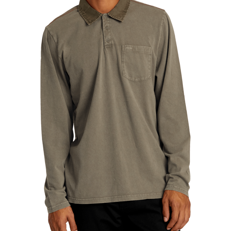PTC Polo II LS-Men's Tops-Vixen Collection, Day Spa and Women's Boutique Located in Seattle, Washington