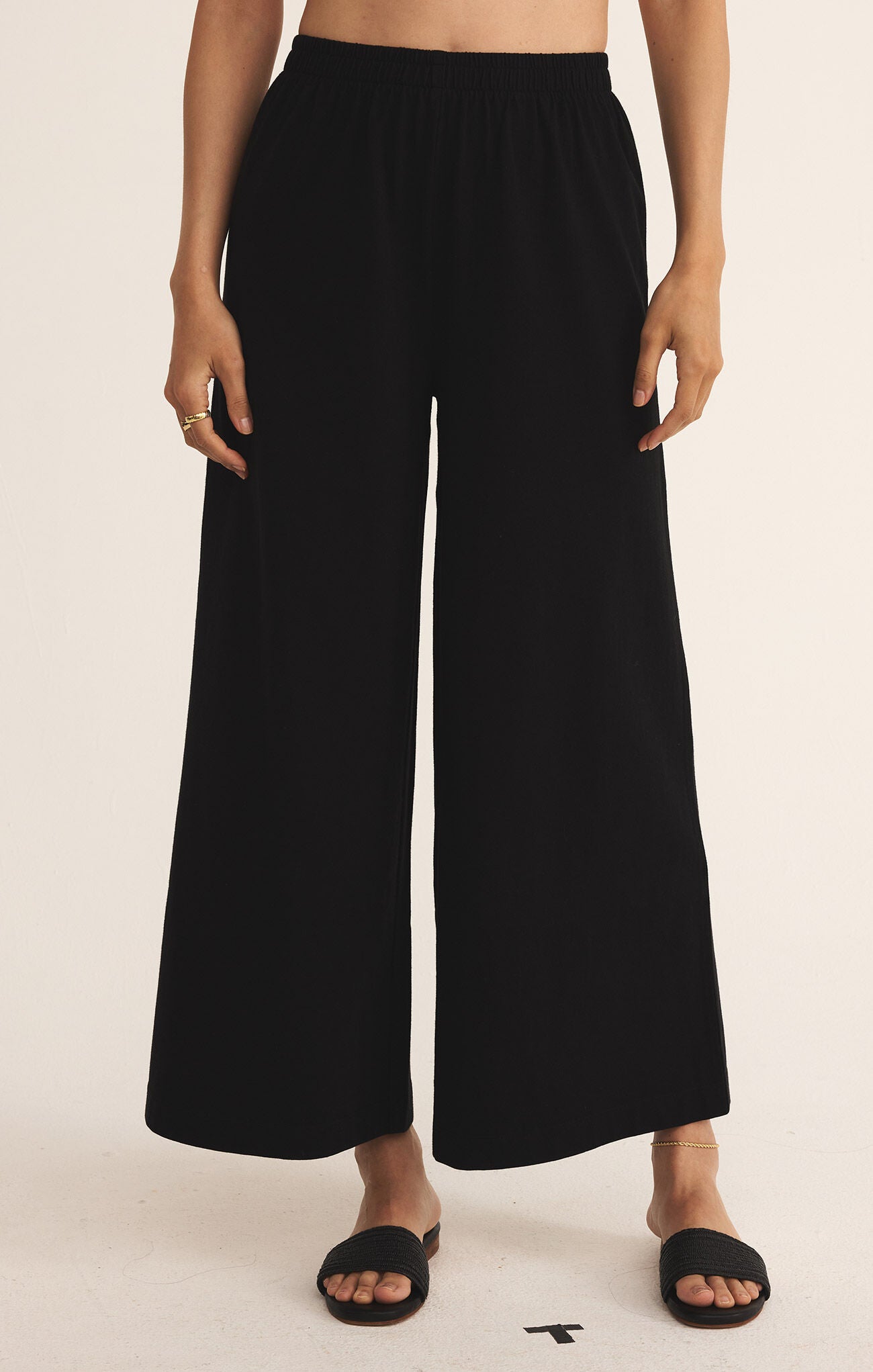 Scout Jersey Crop Flare Pant-Pants-Vixen Collection, Day Spa and Women's Boutique Located in Seattle, Washington