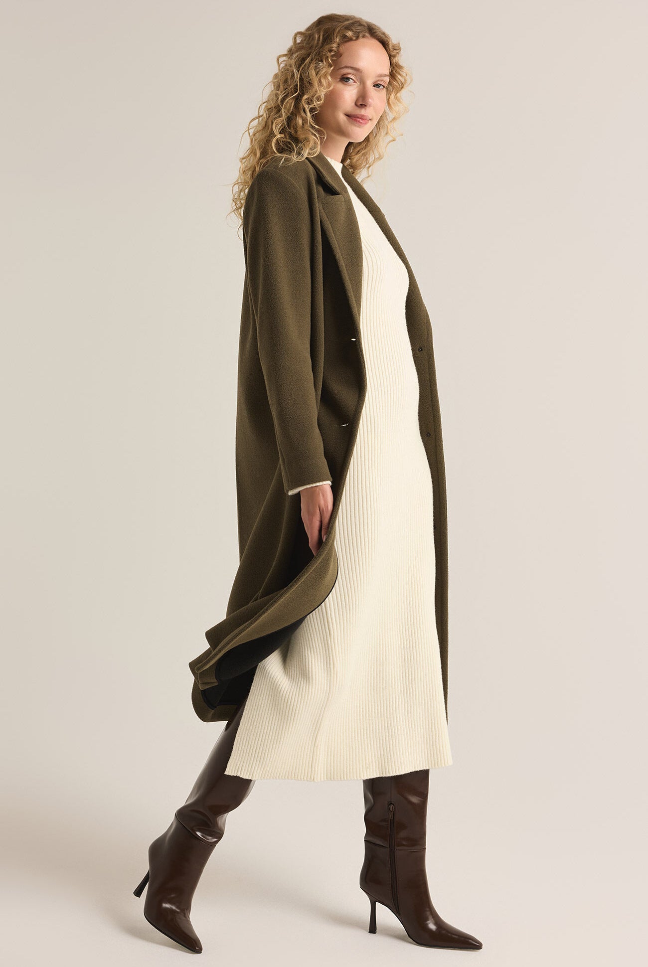 Conway Knit Coat-Outerwear-Vixen Collection, Day Spa and Women's Boutique Located in Seattle, Washington