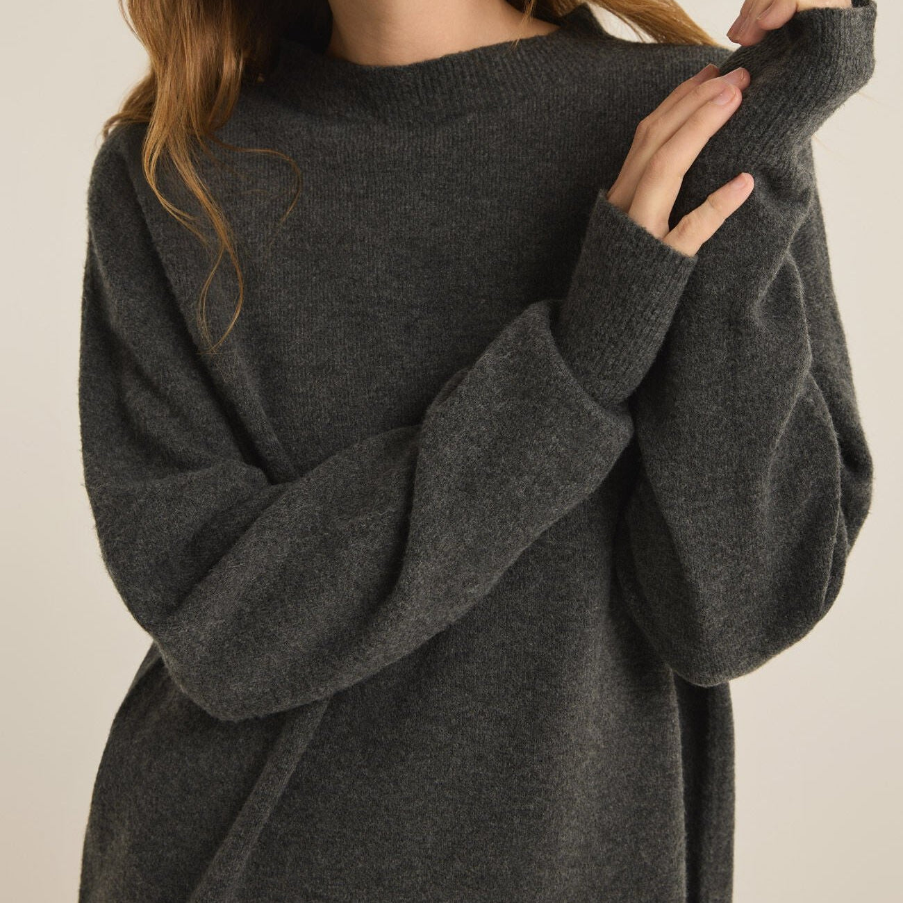 Gia Crew Neck Sweater-Sweaters-Vixen Collection, Day Spa and Women's Boutique Located in Seattle, Washington