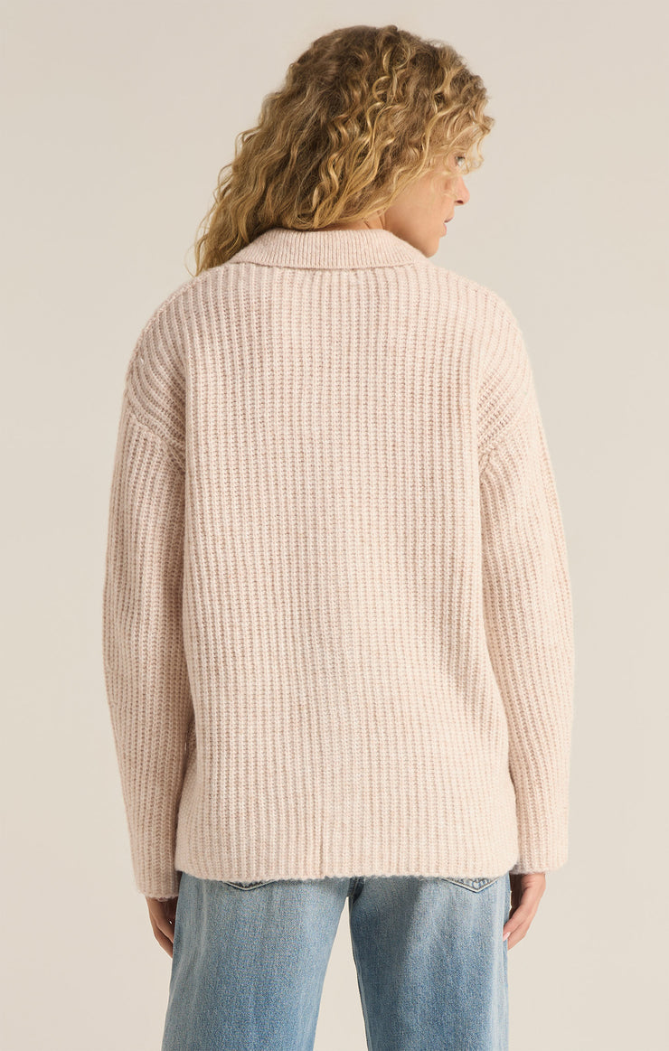 Lennie Button Up Sweater-Sweaters-Vixen Collection, Day Spa and Women's Boutique Located in Seattle, Washington