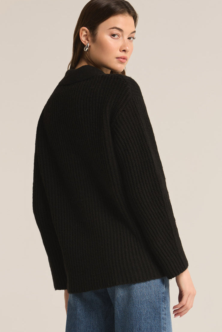 Lennie Button Up Sweater-Sweaters-Vixen Collection, Day Spa and Women's Boutique Located in Seattle, Washington