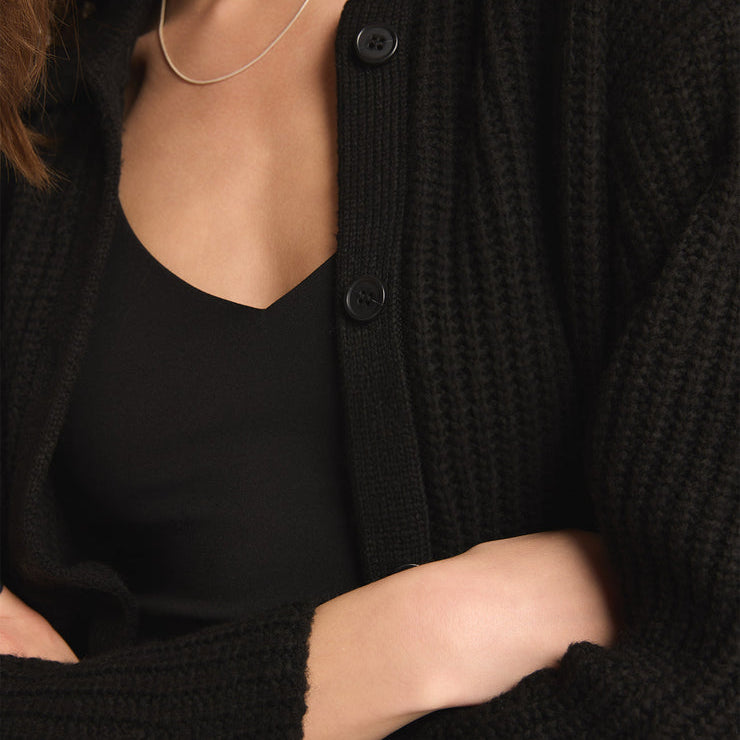 Lennie Button Up Sweater-Sweaters-Vixen Collection, Day Spa and Women's Boutique Located in Seattle, Washington