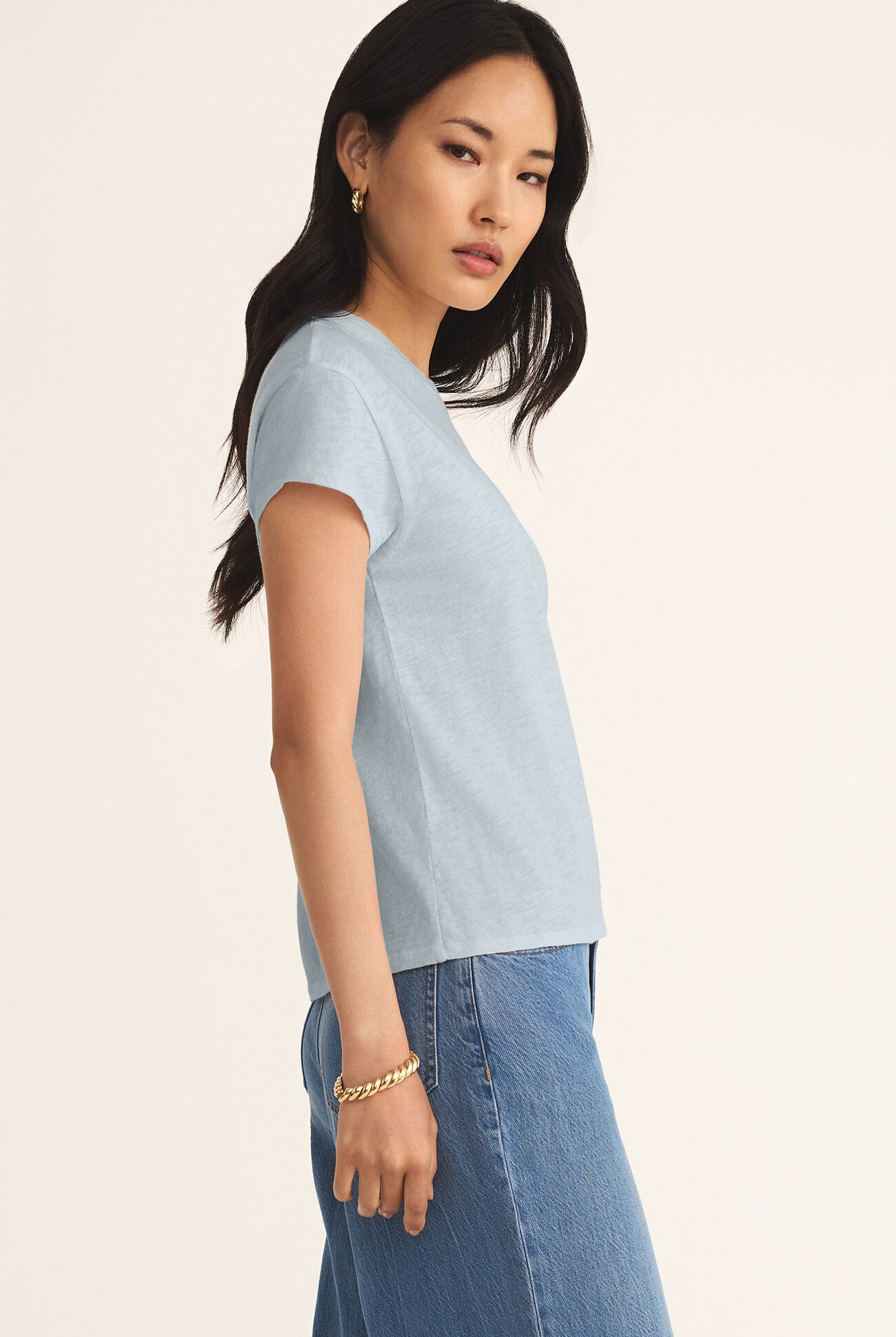 Modern Slub Tee-Short Sleeves-Vixen Collection, Day Spa and Women's Boutique Located in Seattle, Washington
