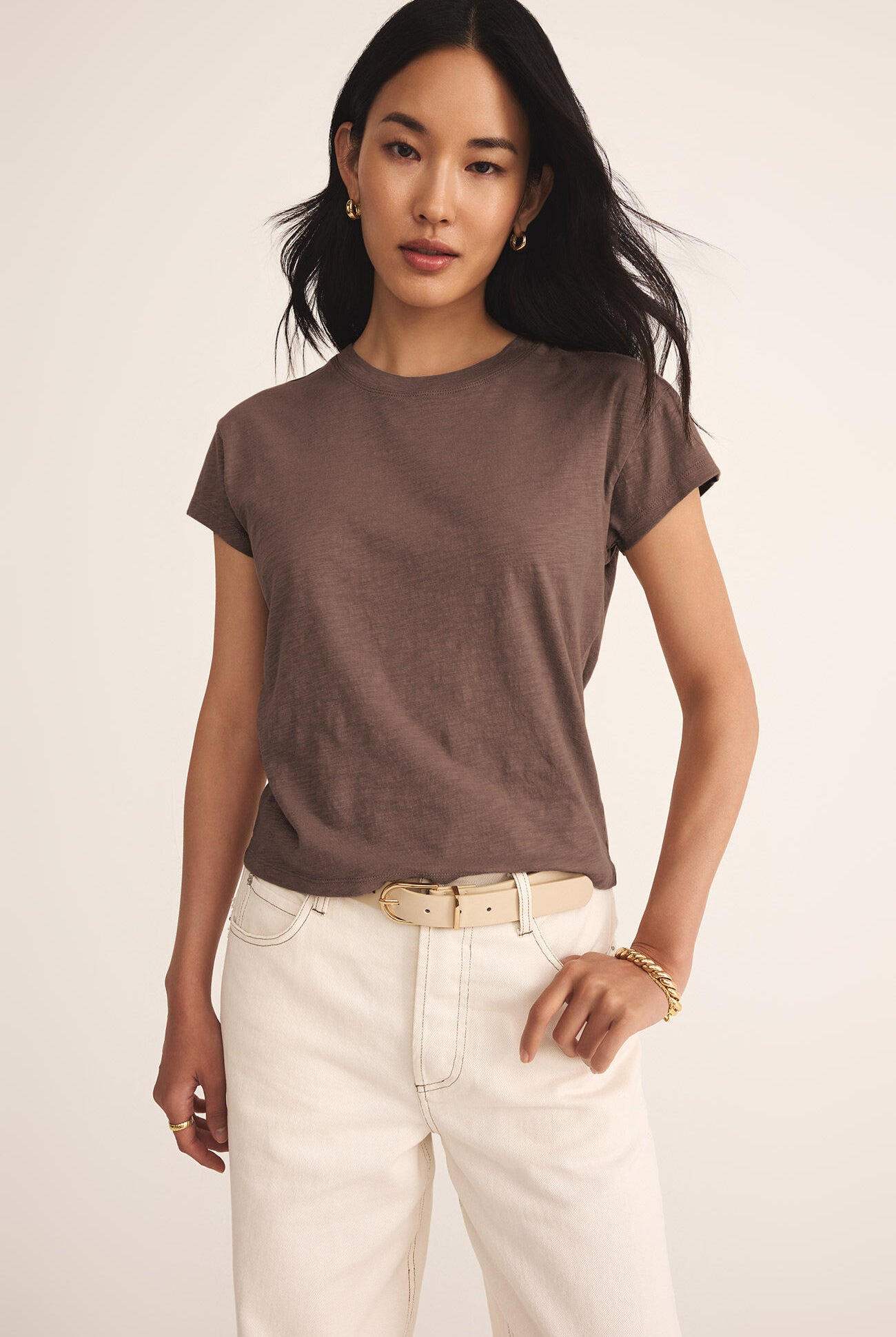 Modern Slub Tee-Short Sleeves-Vixen Collection, Day Spa and Women's Boutique Located in Seattle, Washington