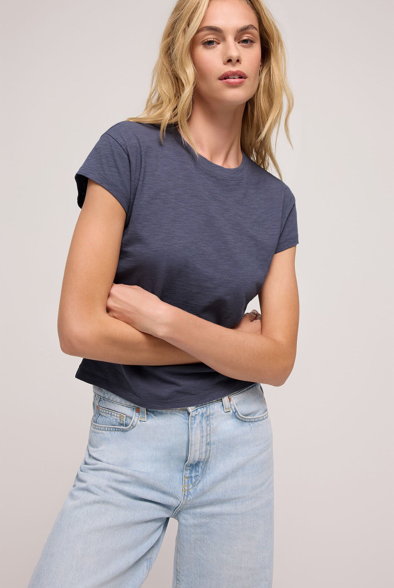 Modern Slub Tee-Short Sleeves-Vixen Collection, Day Spa and Women's Boutique Located in Seattle, Washington