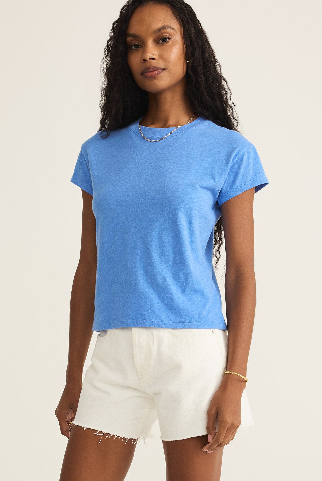 Modern Slub Tee-Short Sleeves-Vixen Collection, Day Spa and Women's Boutique Located in Seattle, Washington