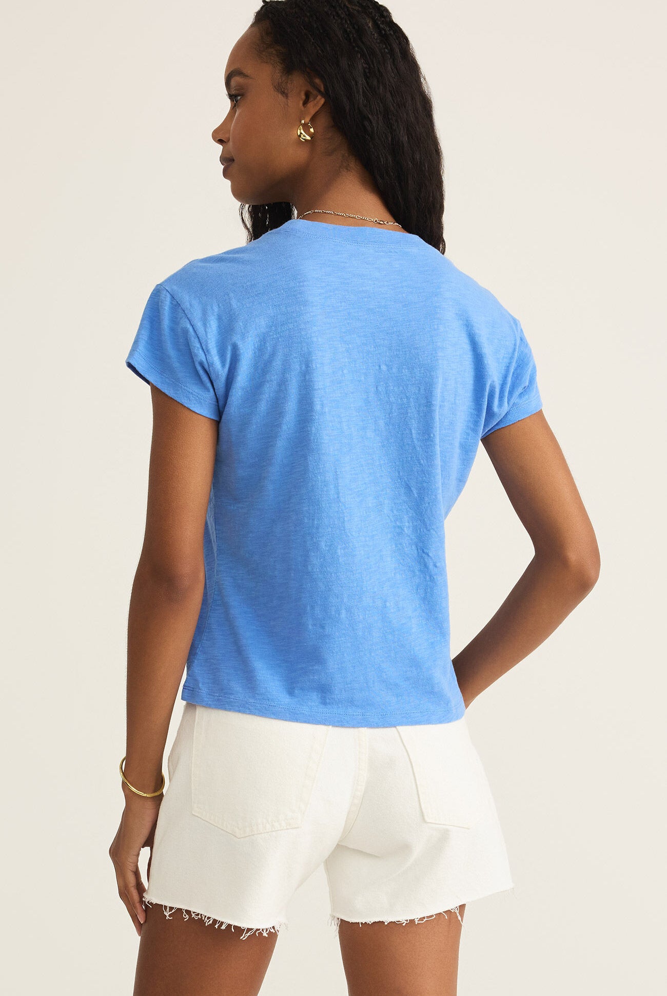Modern Slub Tee-Short Sleeves-Vixen Collection, Day Spa and Women's Boutique Located in Seattle, Washington