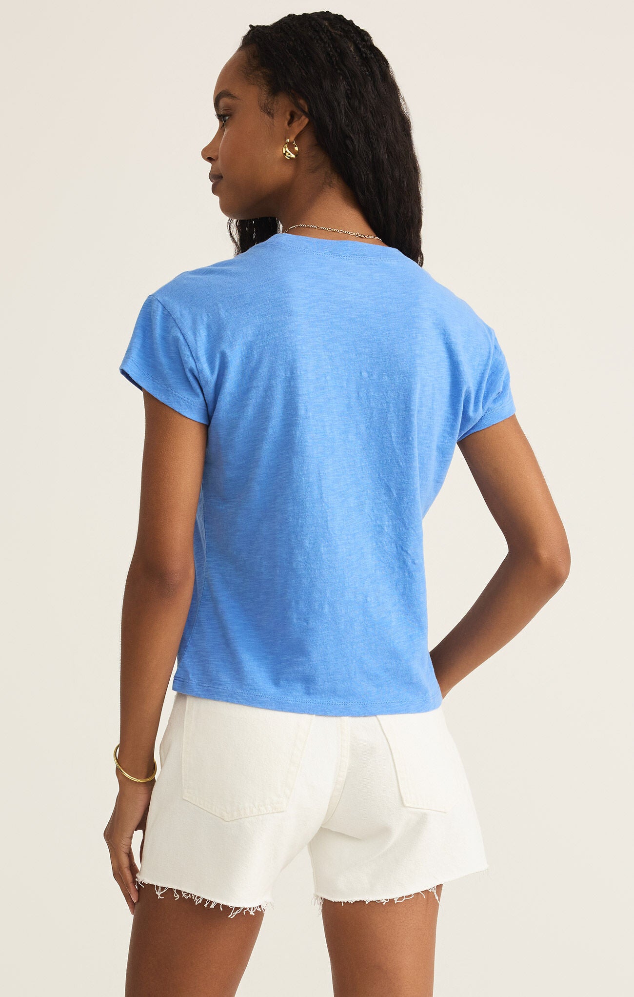 Z OLD Modern Slub Tee-Short Sleeves-Vixen Collection, Day Spa and Women's Boutique Located in Seattle, Washington