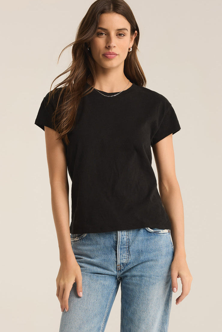 Modern Slub Tee-Short Sleeves-Vixen Collection, Day Spa and Women's Boutique Located in Seattle, Washington
