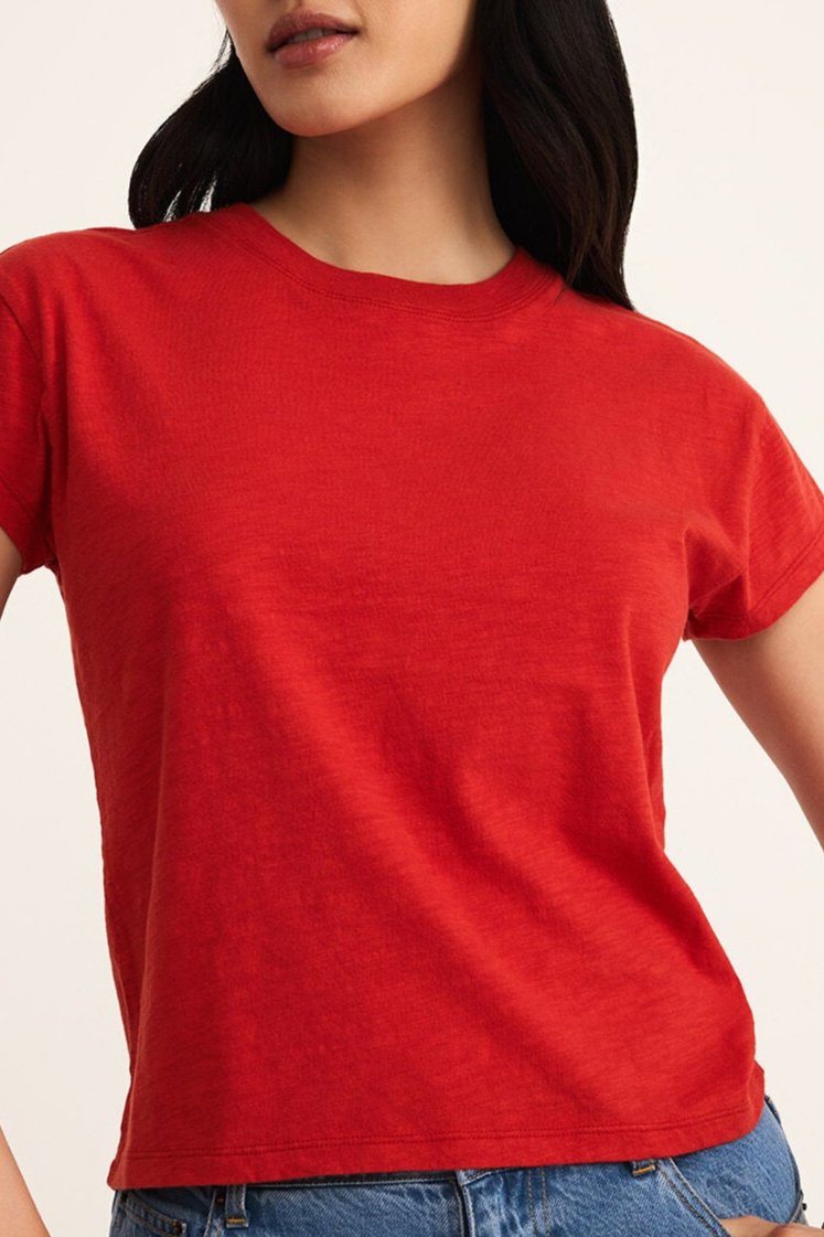 Z OLD Modern Slub Tee-Short Sleeves-Vixen Collection, Day Spa and Women's Boutique Located in Seattle, Washington