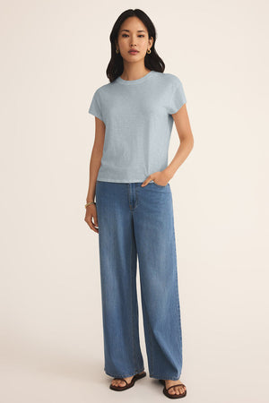 Modern Slub Tee-Short Sleeves-Vixen Collection, Day Spa and Women's Boutique Located in Seattle, Washington