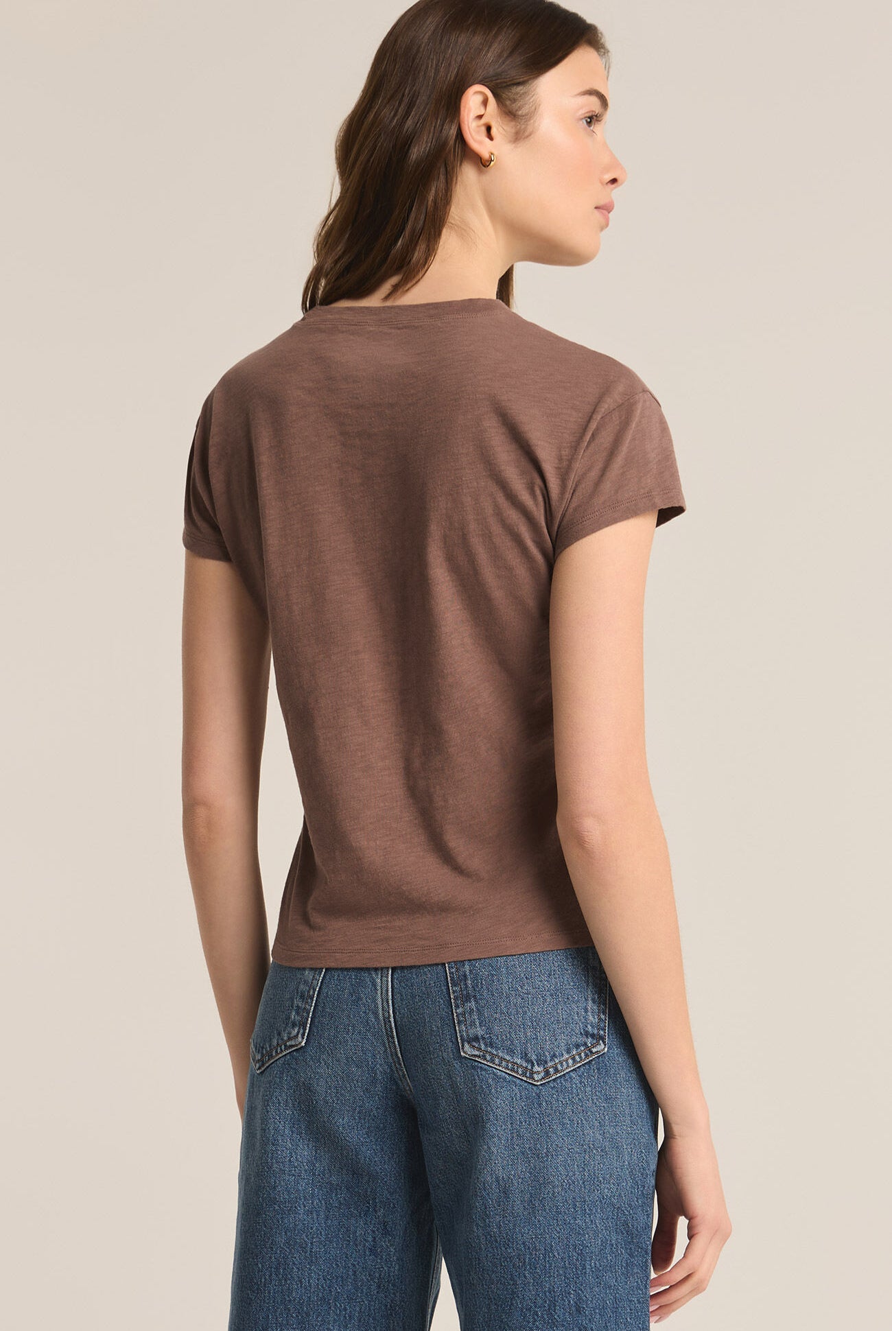 Modern Slub Tee-Short Sleeves-Vixen Collection, Day Spa and Women's Boutique Located in Seattle, Washington
