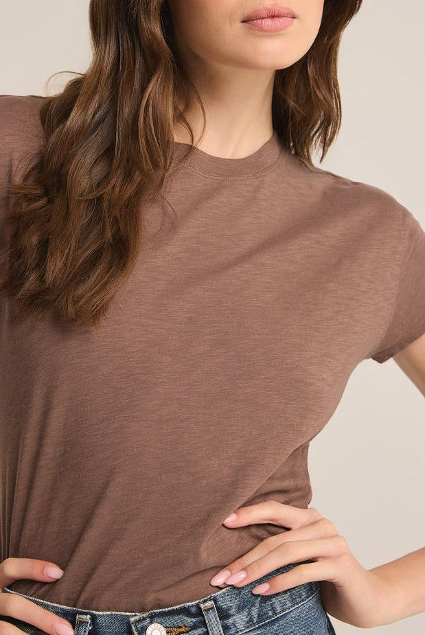 Modern Slub Tee-Short Sleeves-Vixen Collection, Day Spa and Women's Boutique Located in Seattle, Washington