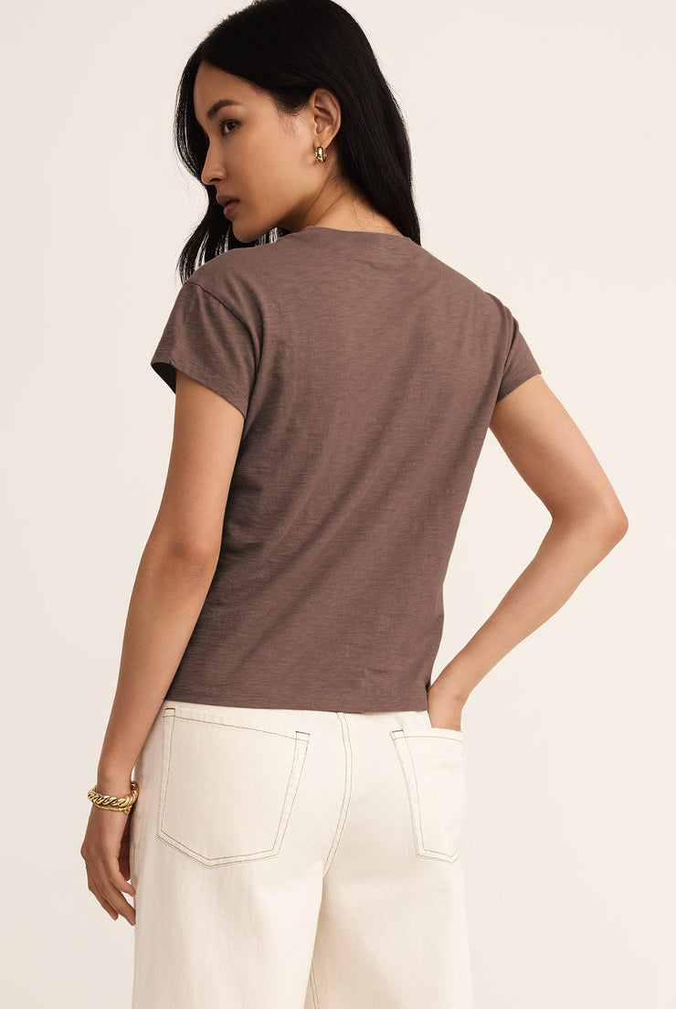 Modern Slub Tee-Short Sleeves-Vixen Collection, Day Spa and Women's Boutique Located in Seattle, Washington
