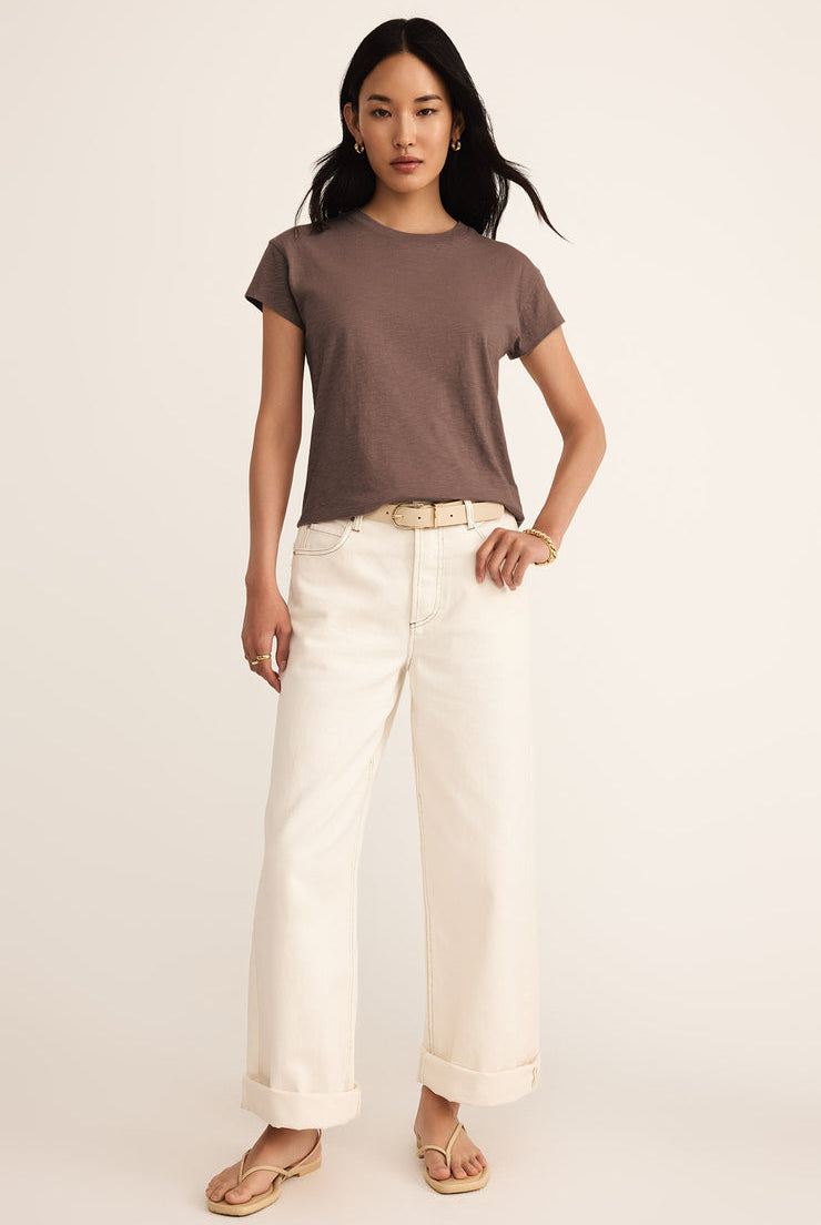 Modern Slub Tee-Short Sleeves-Vixen Collection, Day Spa and Women's Boutique Located in Seattle, Washington
