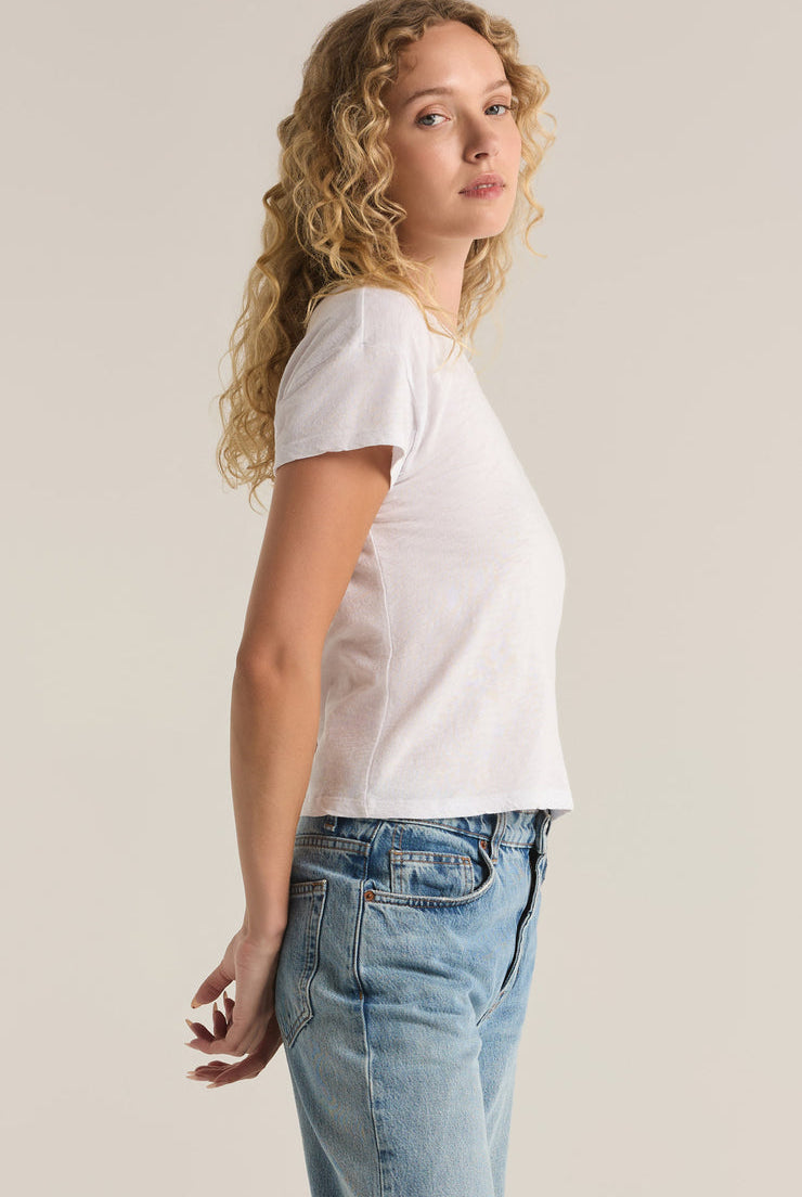 Modern Slub Tee-Short Sleeves-Vixen Collection, Day Spa and Women's Boutique Located in Seattle, Washington
