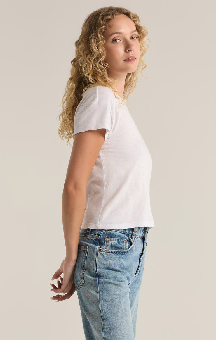 Z OLD Modern Slub Tee-Short Sleeves-Vixen Collection, Day Spa and Women's Boutique Located in Seattle, Washington