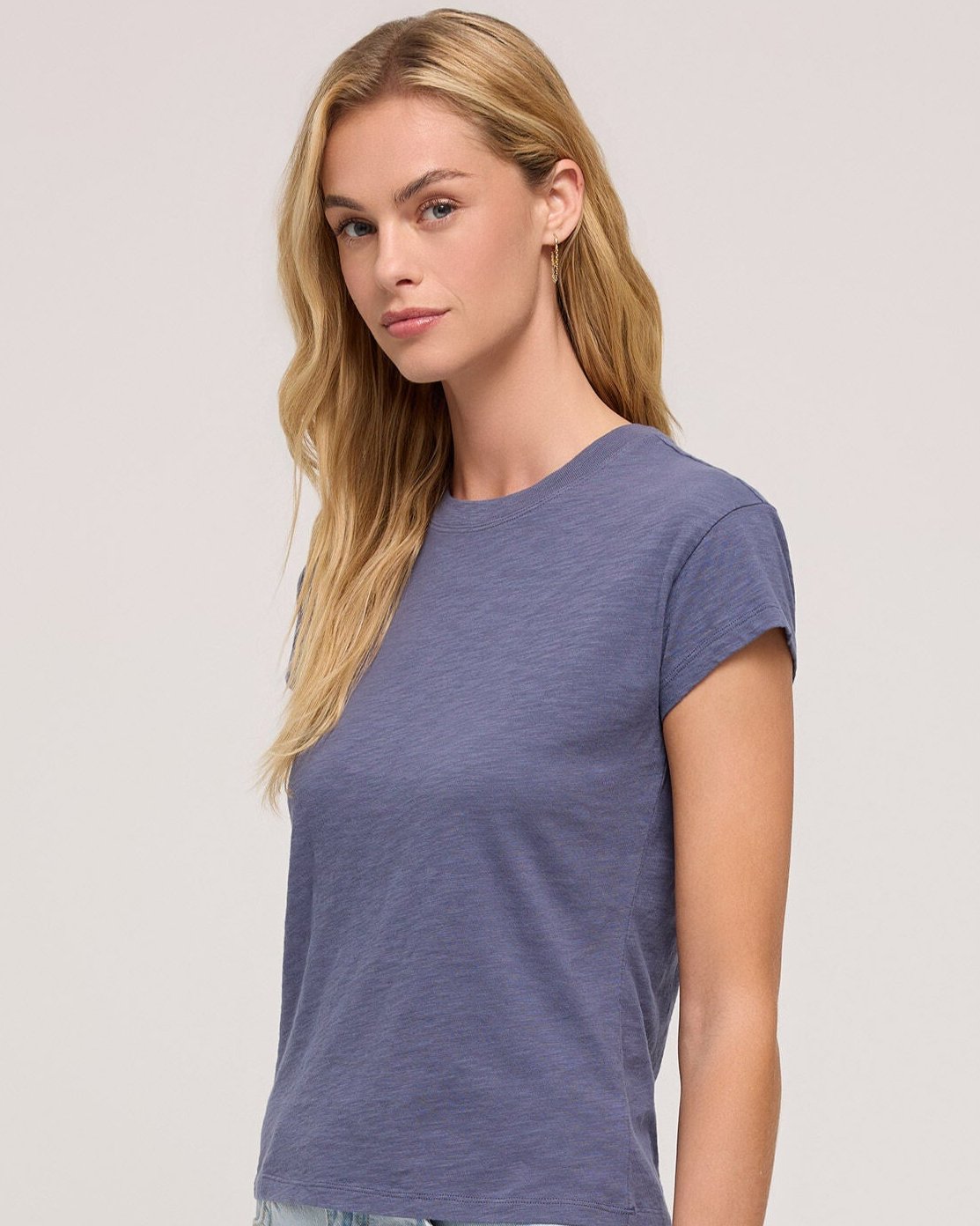 Z OLD Modern Slub Tee-Short Sleeves-Vixen Collection, Day Spa and Women's Boutique Located in Seattle, Washington