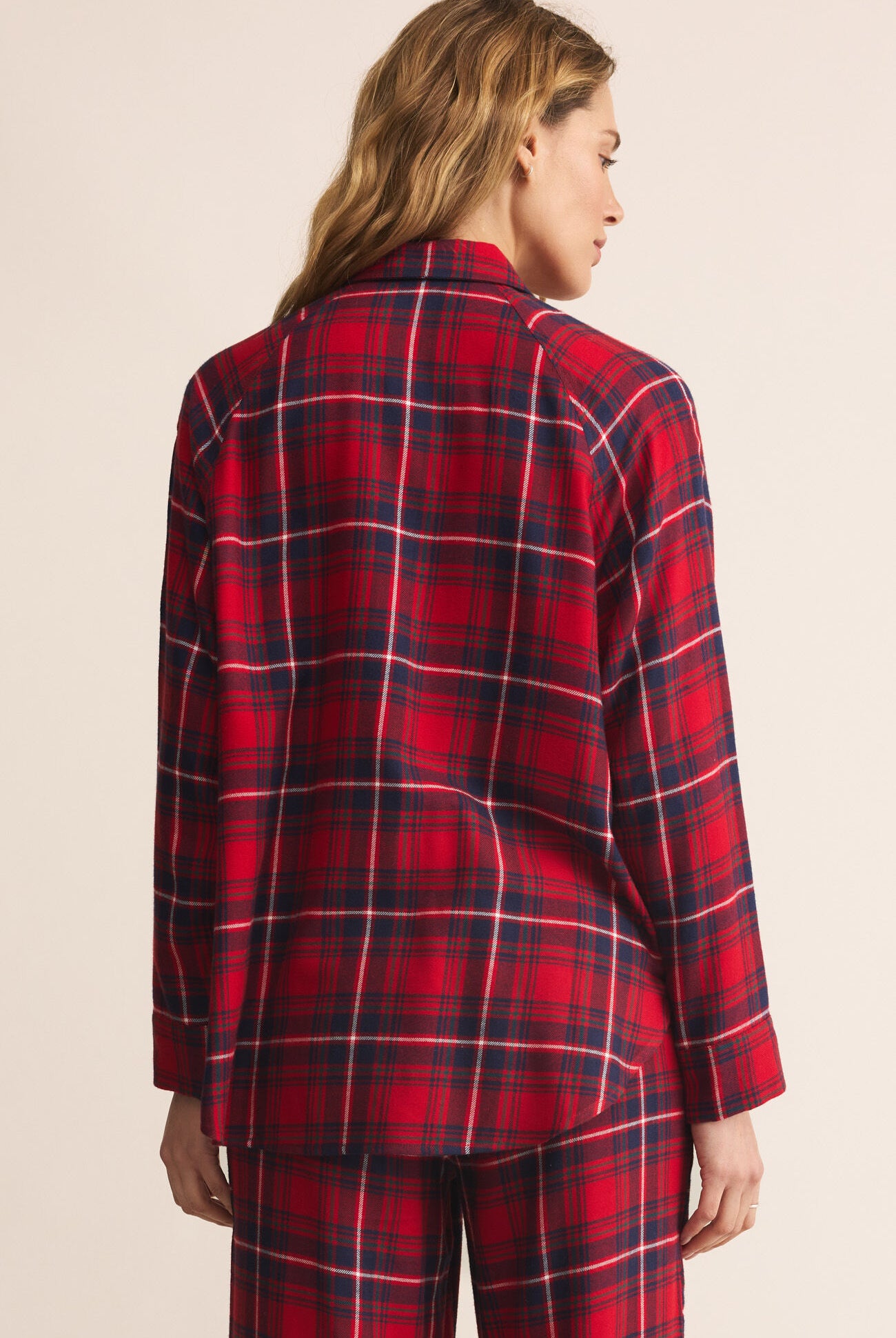 River Plaid Button Up-Long Sleeves-Vixen Collection, Day Spa and Women's Boutique Located in Seattle, Washington