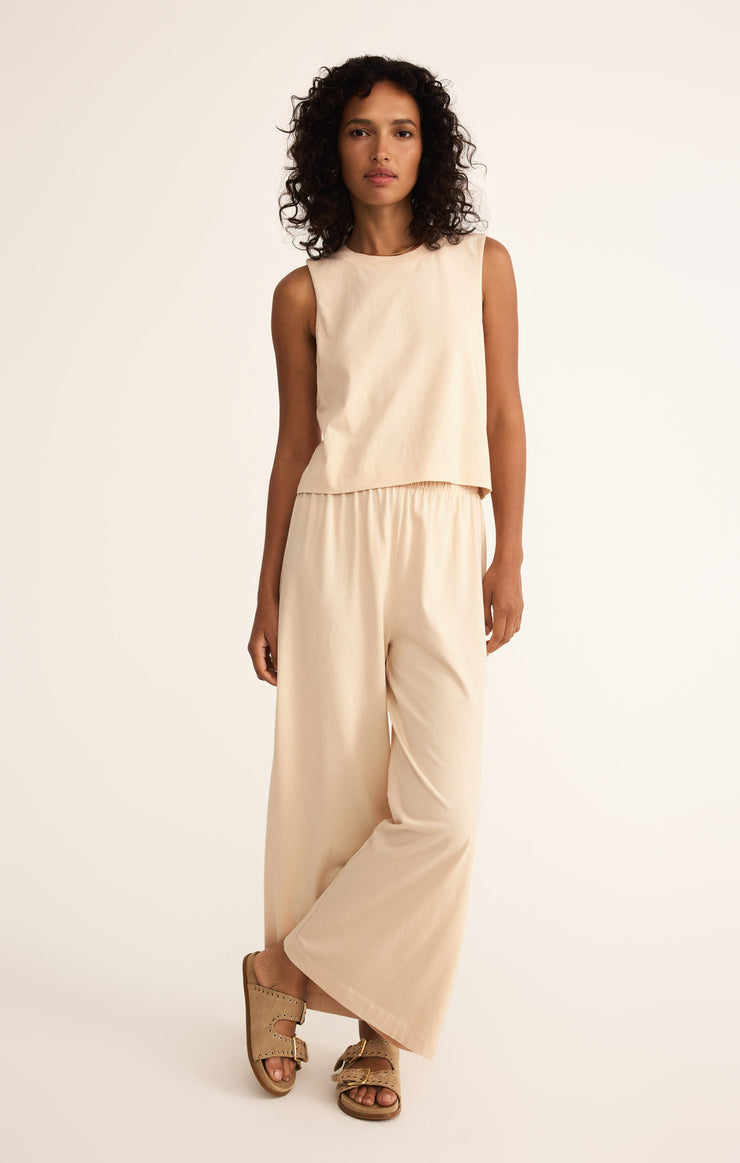 Scout Jersey Crop Flare Pant-Pants-Vixen Collection, Day Spa and Women's Boutique Located in Seattle, Washington