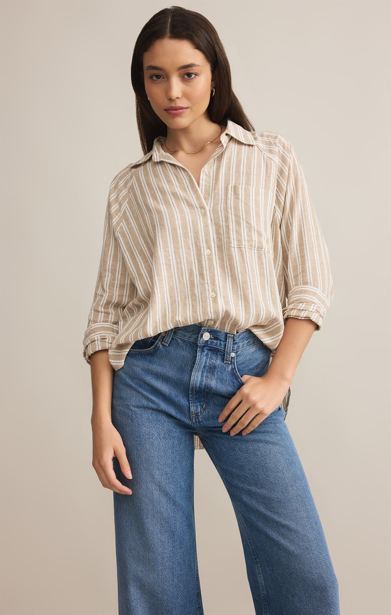 The Perfect Line Top-Long Sleeves-Vixen Collection, Day Spa and Women's Boutique Located in Seattle, Washington