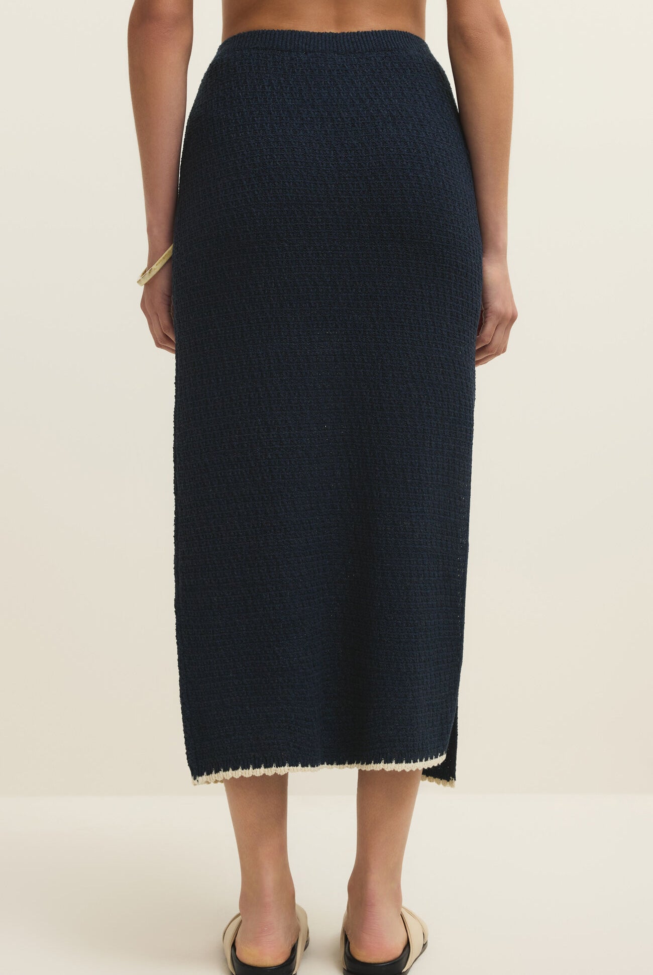Yessenia Whipstitch Skirt-Skirts-Vixen Collection, Day Spa and Women's Boutique Located in Seattle, Washington