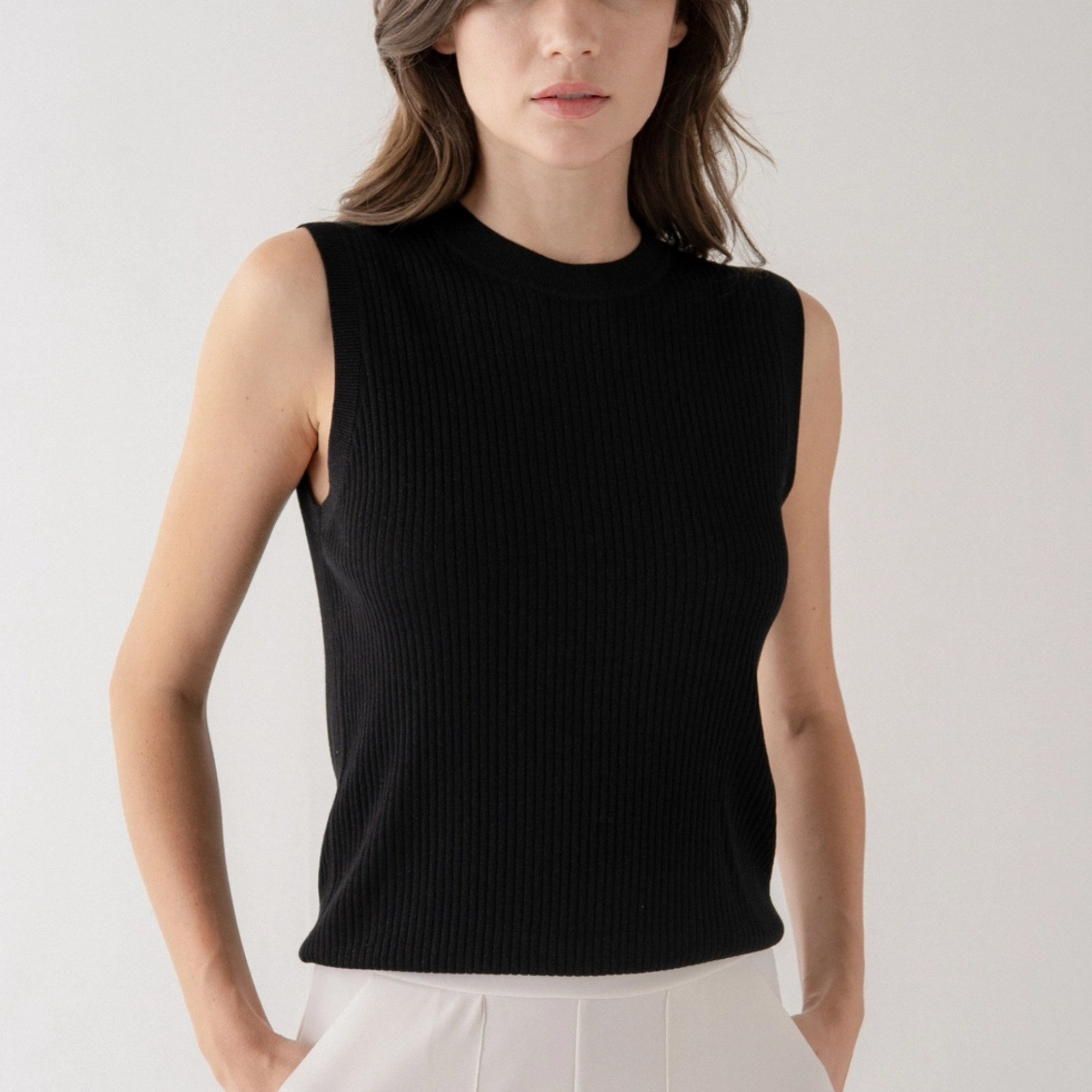 Weekend Rib Tank-Tank Tops-Vixen Collection, Day Spa and Women's Boutique Located in Seattle, Washington