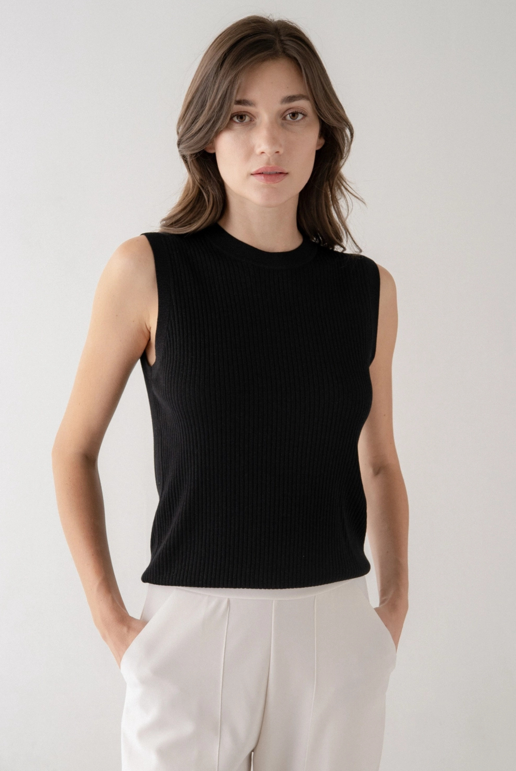 Weekend Rib Tank-Tank Tops-Vixen Collection, Day Spa and Women's Boutique Located in Seattle, Washington