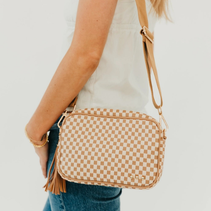 Woven Willow Camera Crossbody Bag-Bags + Wallets-Vixen Collection, Day Spa and Women's Boutique Located in Seattle, Washington