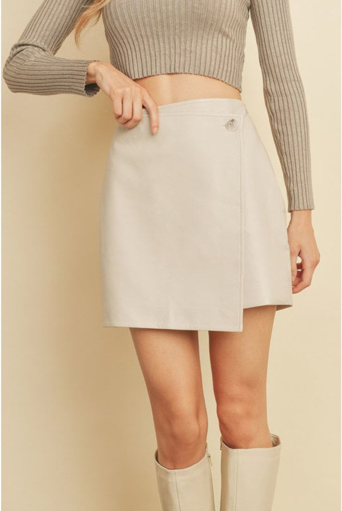 Danica Sleek Mini Skirt-Skirts-Vixen Collection, Day Spa and Women's Boutique Located in Seattle, Washington