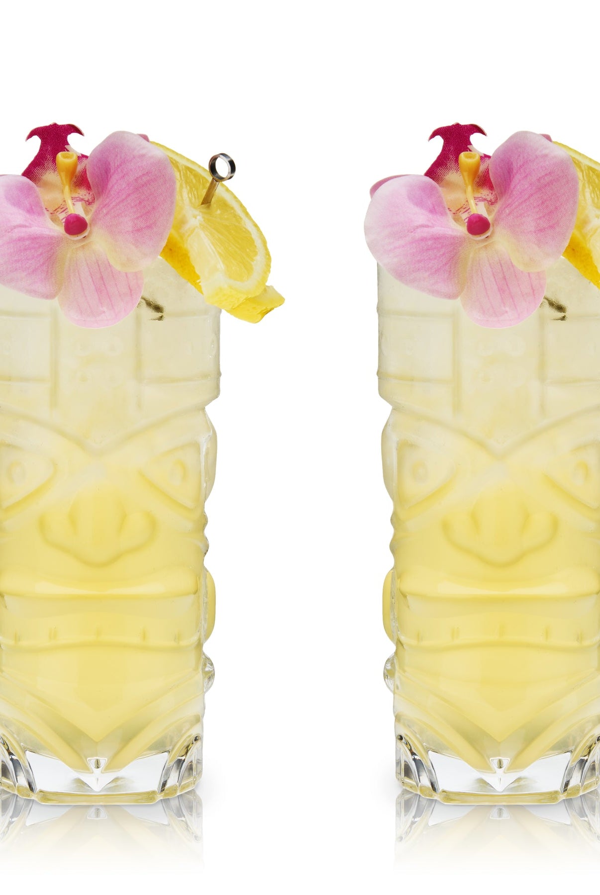Crystal Tiki Glass-Drinkware-Vixen Collection, Day Spa and Women's Boutique Located in Seattle, Washington