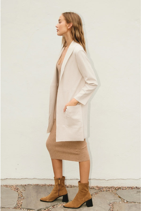 Suede Beauty Coat-Outerwear-Vixen Collection, Day Spa and Women's Boutique Located in Seattle, Washington