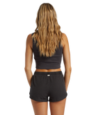 Road Trippin Cotton Shorts-Shorts-Vixen Collection, Day Spa and Women's Boutique Located in Seattle, Washington