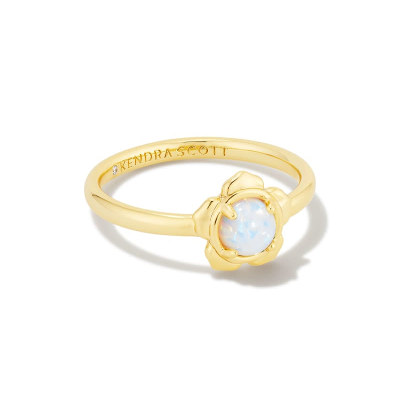 Susie Gold Band Ring-Rings-Vixen Collection, Day Spa and Women's Boutique Located in Seattle, Washington