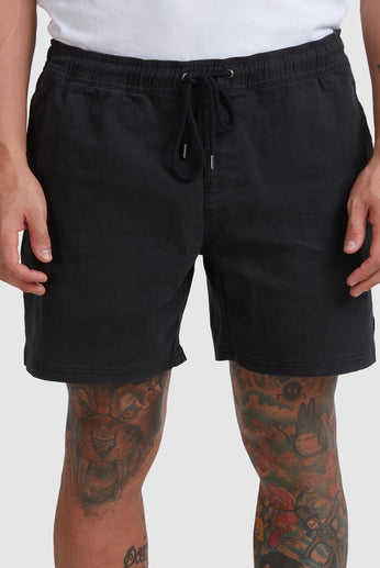 Escape Elastic Shorts-Men's Bottoms-Vixen Collection, Day Spa and Women's Boutique Located in Seattle, Washington