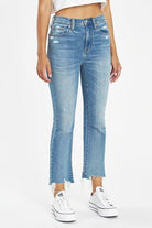Daze Shy Girl High Rise Crop Flare-Denim-Vixen Collection, Day Spa and Women's Boutique Located in Seattle, Washington