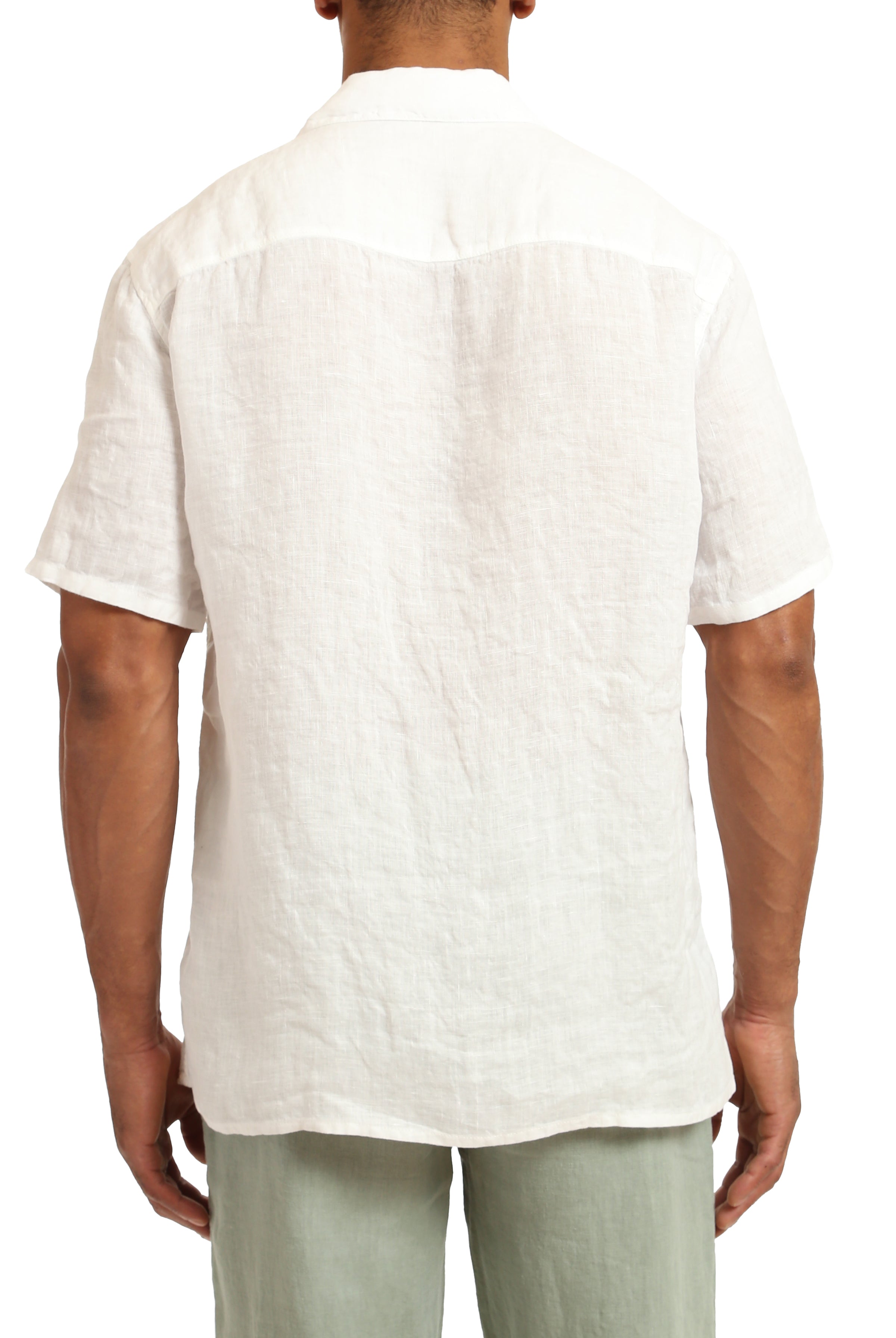 Linen Shirt-Men's Tops-Vixen Collection, Day Spa and Women's Boutique Located in Seattle, Washington