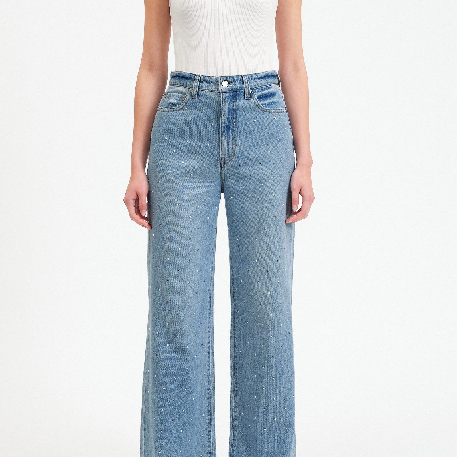 DAZE Far Out Wide Leg-Denim-Vixen Collection, Day Spa and Women's Boutique Located in Seattle, Washington