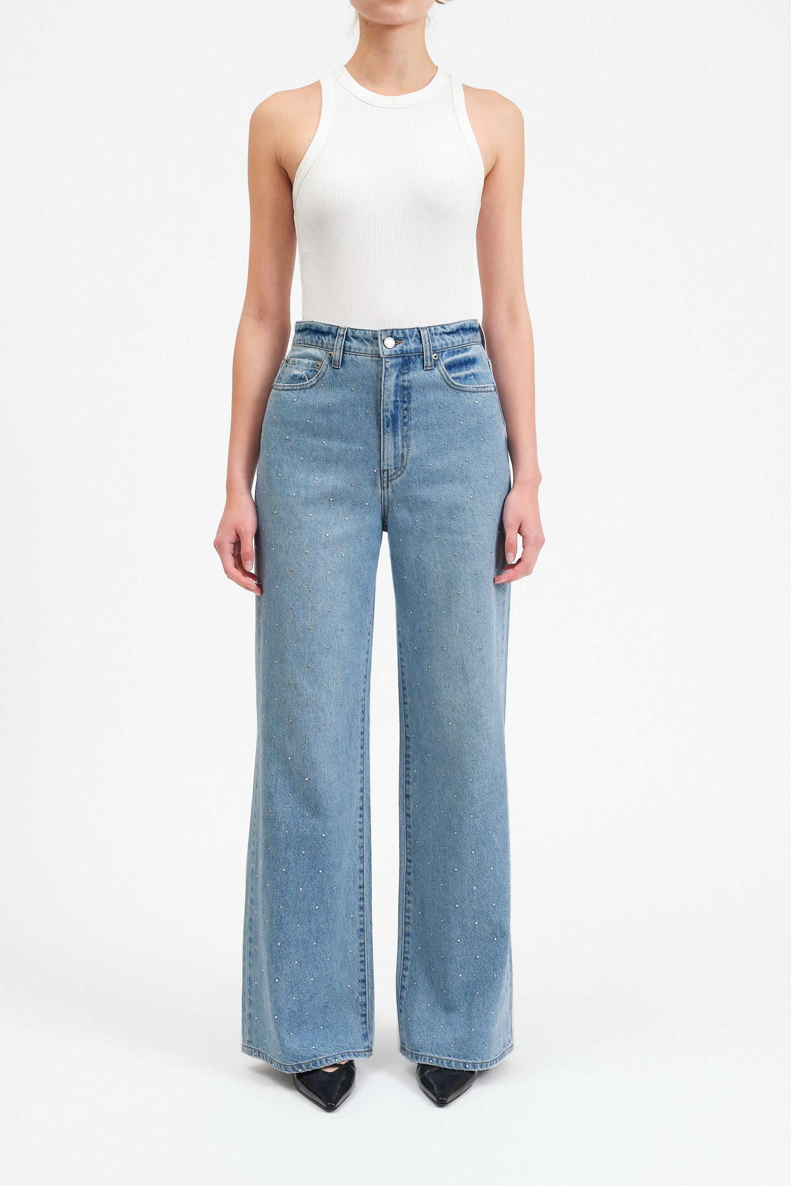 DAZE Far Out Wide Leg-Denim-Vixen Collection, Day Spa and Women's Boutique Located in Seattle, Washington