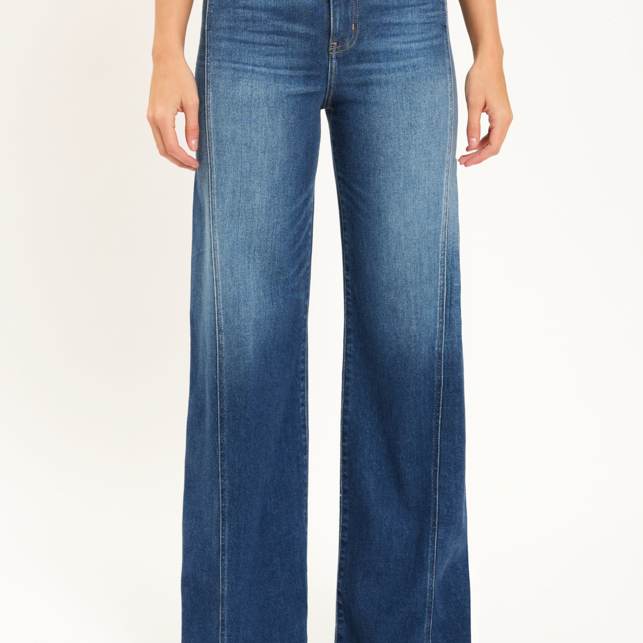 DAZE Far Out Wide Leg-Denim-Vixen Collection, Day Spa and Women's Boutique Located in Seattle, Washington
