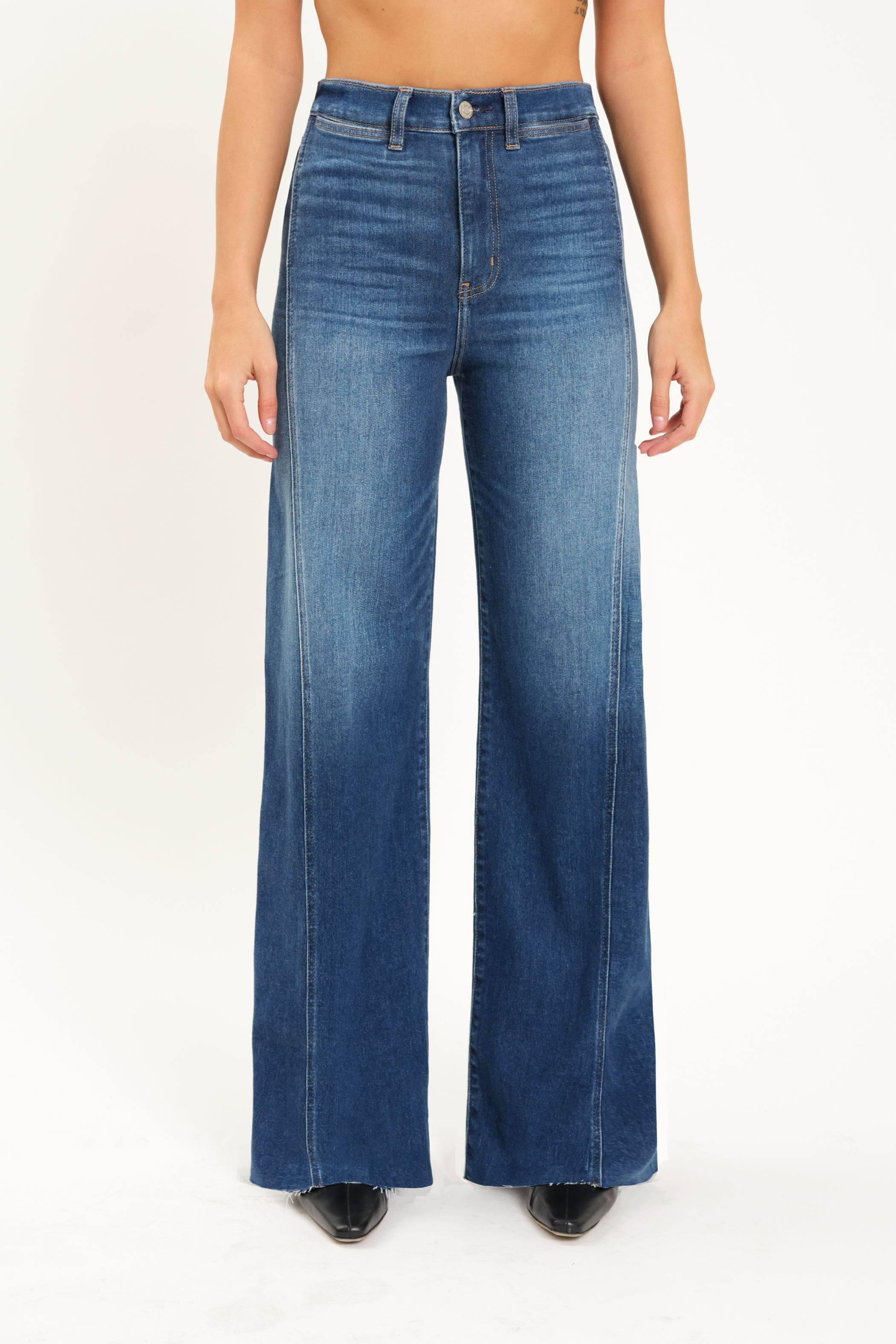 DAZE Far Out Wide Leg-Denim-Vixen Collection, Day Spa and Women's Boutique Located in Seattle, Washington