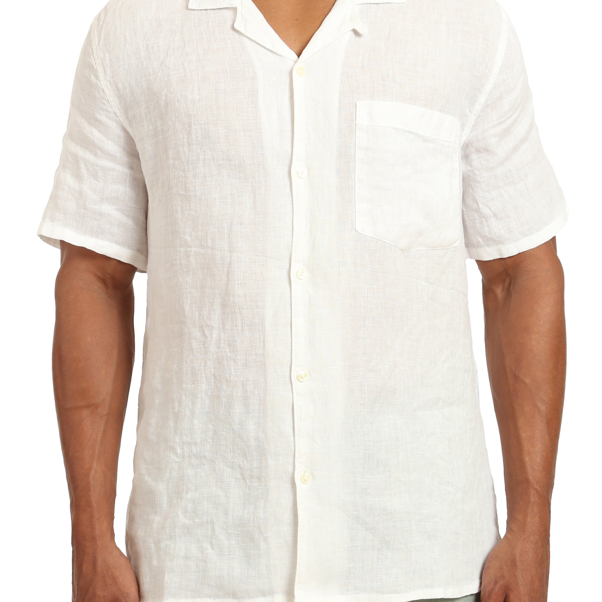 Linen Shirt-Men's Tops-Vixen Collection, Day Spa and Women's Boutique Located in Seattle, Washington