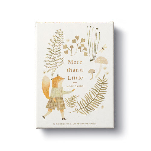 More Than A Little Boxed Note Cards-Stationery-Vixen Collection, Day Spa and Women's Boutique Located in Seattle, Washington