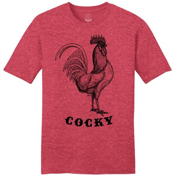 Cocky Rooster-Short Sleeves-Vixen Collection, Day Spa and Women's Boutique Located in Seattle, Washington