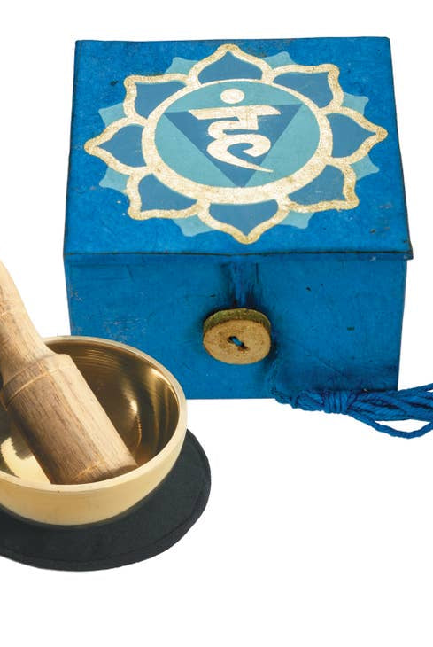 Meditation Bowl Box- 2"-Home Decor-Vixen Collection, Day Spa and Women's Boutique Located in Seattle, Washington