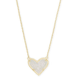 Ari Heart Pendant Necklace-Necklaces-Vixen Collection, Day Spa and Women's Boutique Located in Seattle, Washington