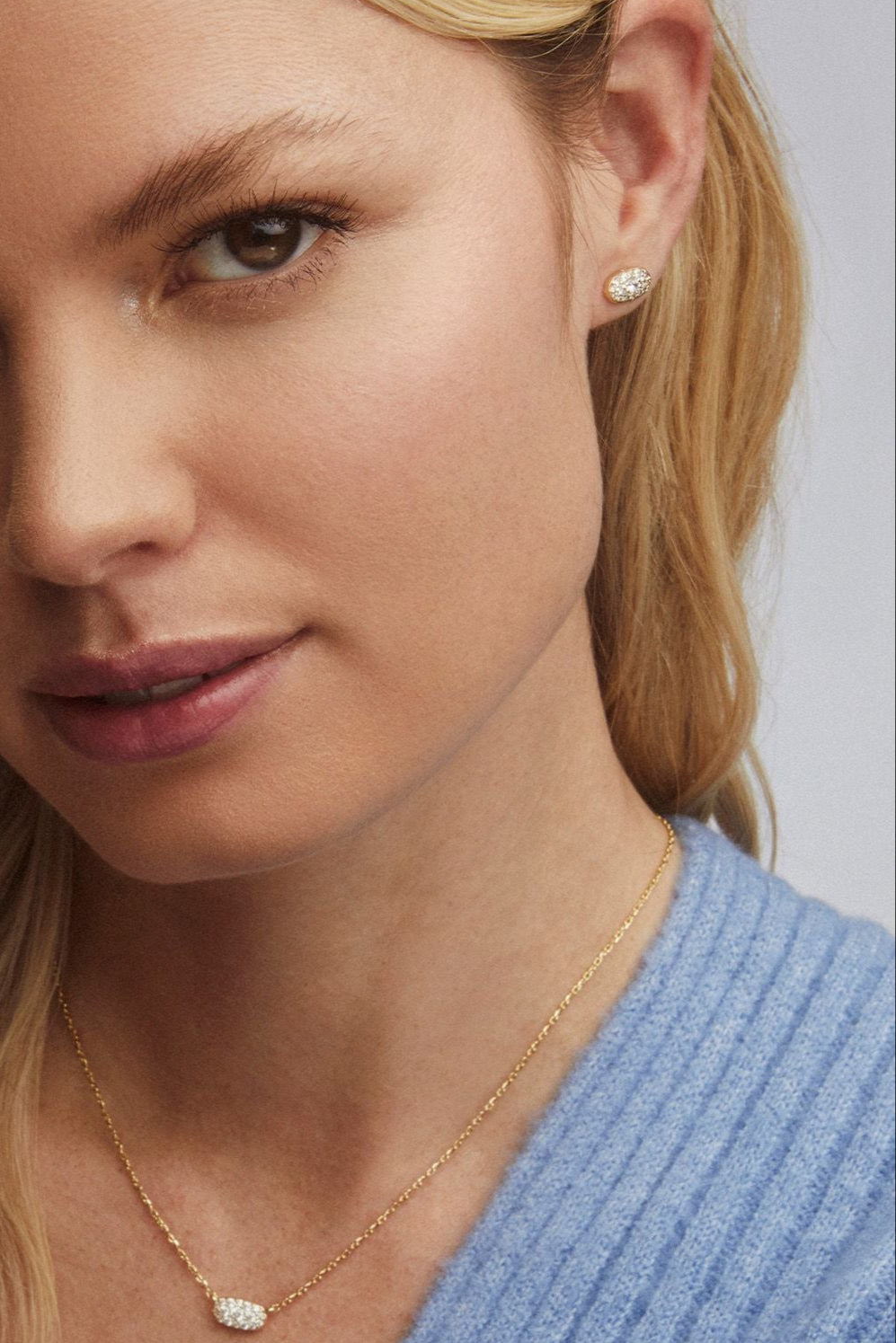 Grayson Crystal Stud Earrings-Earrings-Vixen Collection, Day Spa and Women's Boutique Located in Seattle, Washington