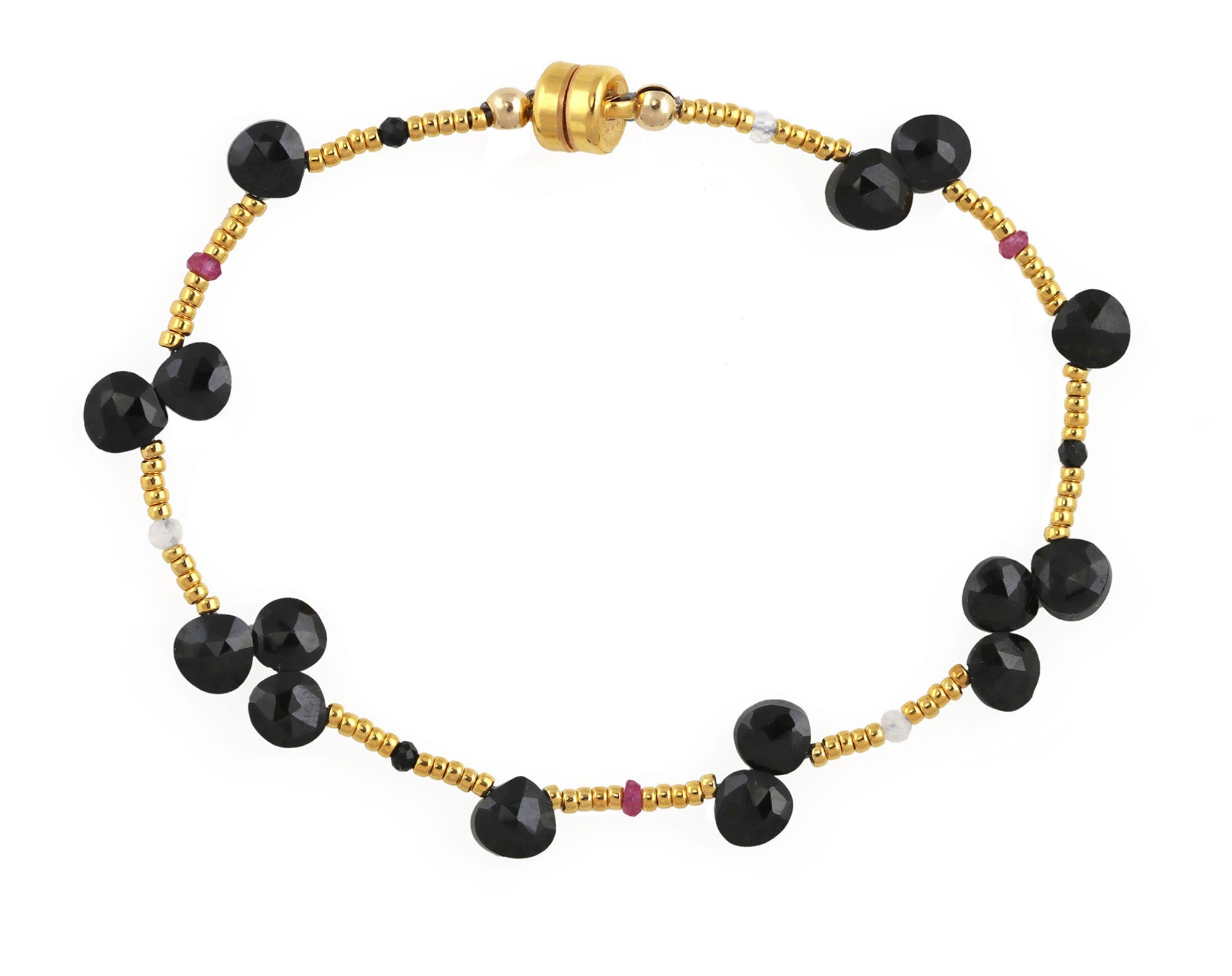 Gold Magnetic Bracelet-Bracelets-Vixen Collection, Day Spa and Women's Boutique Located in Seattle, Washington